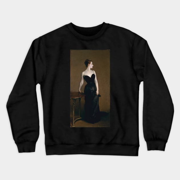 Portrait of Madame X by John Singer Sargent Crewneck Sweatshirt by MasterpieceCafe